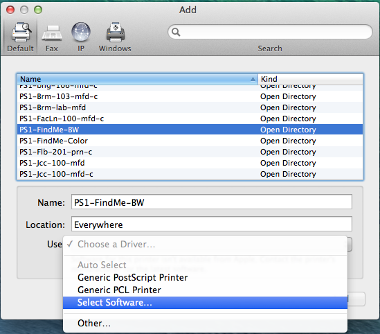 Adobe postscript driver for mac
